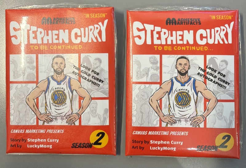 Stephen Curry “To Be Continued” Pack Season 2 (Factory-Sealed) (Set of 2 Packs) 