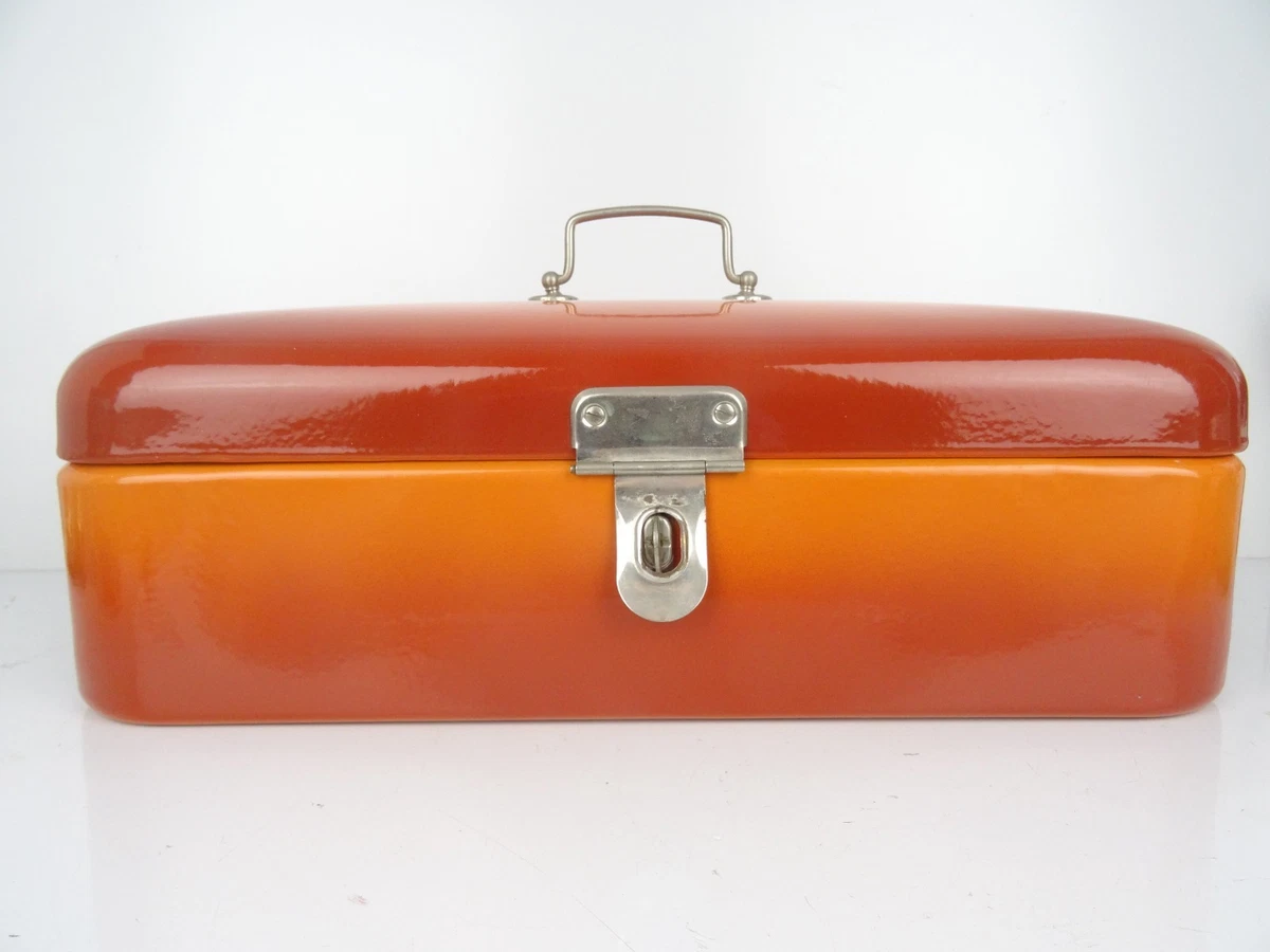 Enamel Bread Box In Collectible Bread Boxes for sale | eBay