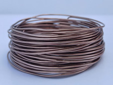 18 Gauge Anodized Aluminum Wire 98 Feet for Jewelry Making Craft Diy  1Mm,Brown,4