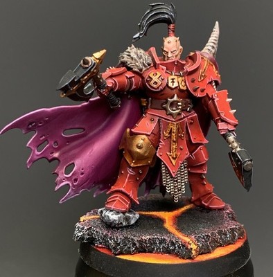 Slaves to Darkness Exalted Hero of Chaos Warhammer AoS Pro Painted Commission