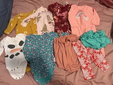 3-6 Month Old Baby Clothes Lot 9 Peices Bundle