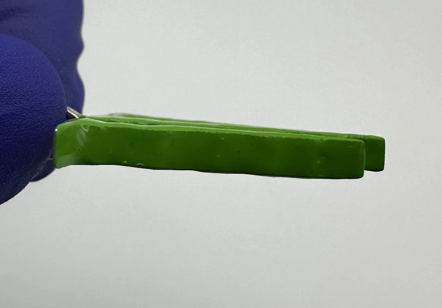 925 Sterling Silver Custom 3D Printed Enamel Monster Energy Logo Pendant | W002 - Image 4 of 4