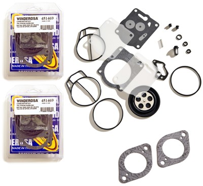 Dual For Seadoo Carb Mikuni Carburetor Rebuild Kit XP SP SPI SPX - Foto 7