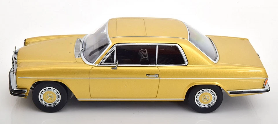 Mercedes C114 280C /8 Coupe 1969 gold diecast model car 181163 KK-Scale 1:18 - Image 3 of 4