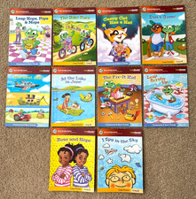 Lot of 10 Leap Frog Early Reading Series Leap Reader Interactive Books