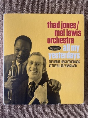 Thad Jones/Mel Lewis Orchestra - All My Yesterdays Debut 1966 Recordings [CD]
