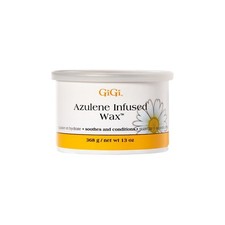 GiGi Azulene Soft Wax 13oz   Soothing Hair Removal for Sensitive Skin