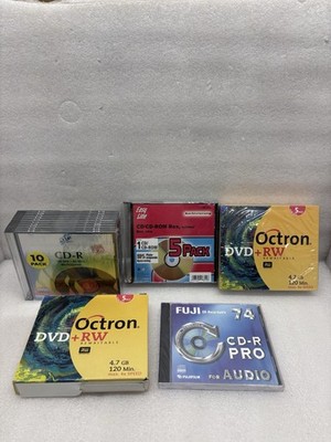 CD & DVD & Rohlinge Konvolut Fuji Octron Easy Line, CD-R, DVD+R New Neu  