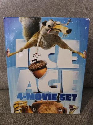Ice Age 4-Movie Collection Blu-ray DVD Set Complete Tested Working