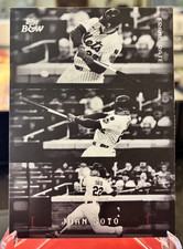 Juan Soto 2025 Topps Black & White #FR8 Frame Rate New York Mets