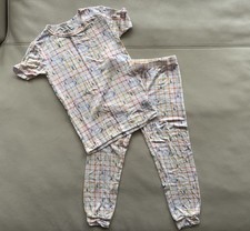 MAGNETIC ME Plaid Bunny Print Pajama Set 3T