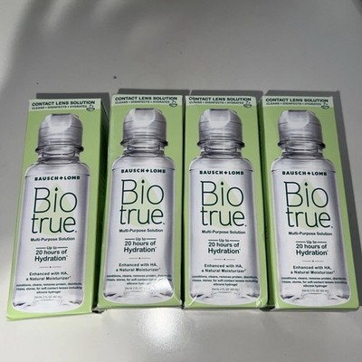 Bausch+Lomb Biotrue Multi-Purpose Contact Lens Solution 2 Fl Ex 4/27 (Pack of 4)