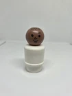 Vintage Fisher Price little people AA white doctor/dentist/barber man