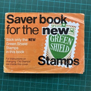 Vintage Green Shield Stamps Saver Books 1960 70s UK Loyalty Scheme