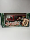 NIB VINTAGE 1993 ERTL COCA COLA DIE-CAST METAL BANK SANTA CLAUS CHRISTMAS TRUCK