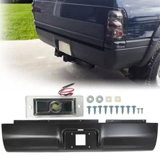 Rear Bumper Roll Pan For 1994-2001 Dodge Ram 1500 2500 3500 Pickup Fleetside