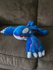 Pokemon Tomy Vintage Recalled Kyogre Large 16"L Plush Doll Toy 2004 Rare