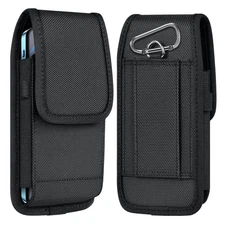 ykooe Cell Phone Pouch Nylon Belt Holster Case Compatible with iPhone 17 16 1...