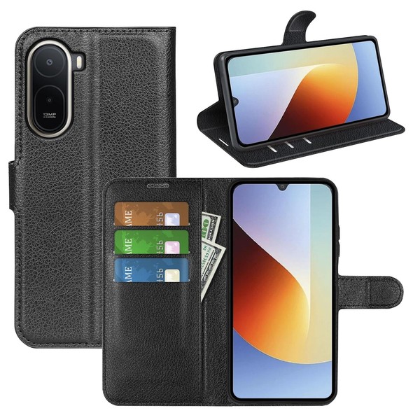 Handy HüLle KlapphüLle FüR Xiaomi Redmi A7 Pro 4G Kunstleder Flip Wallet Tasche-image