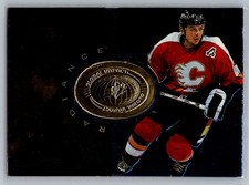 1998-99 SPx Finite #107 Theoren Fleury Calgary Flames SN