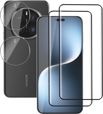 2X Schutzglas für Honor Magic 7 Pro / 7 Lite 2x Display + 2x Kamera Panzerfolie