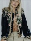 Chasing Unicorns Dark Horse Silk Velvet Jacket - NWT - XL NWT — photo 1