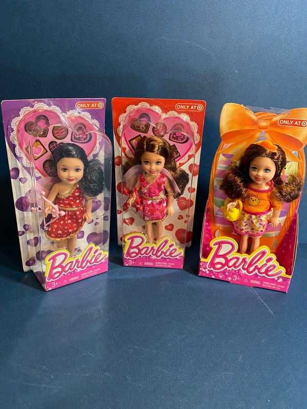 Barbie 2013 Valentine's Day Dolls+ Extra- Target Exclusive