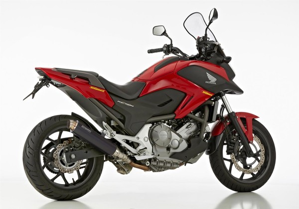 Shark SRC 4 Auspuff Schwarz Passend FüR Honda NC750S 2016-2021-image
