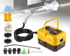 Steam Cleaner for Home, Handheld 2500W High Pressure Steamer for Cleaning, 9-...