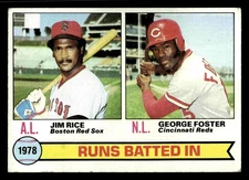 1979 Topps RBI Leaders (Jim Rice / George Foster) #3