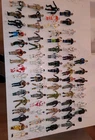 Vintage Lanard The Corps Action Figures Lot Of 69 Pieces, Like GIJoe