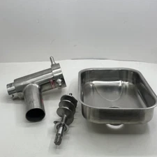 Heavy Duty Meat Grinder Attachment And Tray Size 12