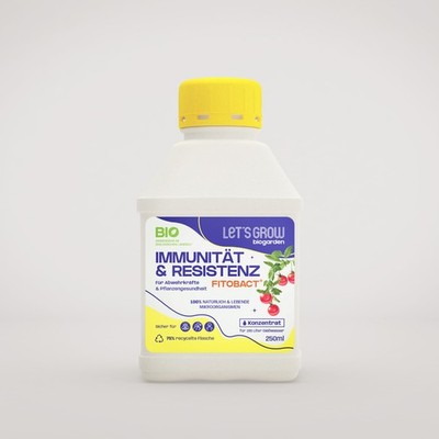 Lets Grow Bio Immunität&Resistenz Fitobact  250 ml,Bio-Pflanzenhilfsmittel