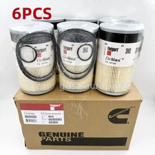 6pcs Fs19764 Fleetguard Fuel Water Separator Cummins Free Shipping