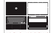 Laptop decal Skin for 14" ASUS Vivobook S14 M3407 M3407HA M3407KA