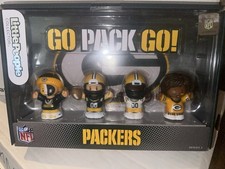 Fisher-Price Little People Confezione da 4 Figurine Green Bay Packers Set da Collezione