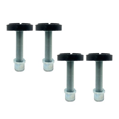 4PCS  Auto Car Lift Round Tray Rubber Pads Peg Screw-up Pads 50mm