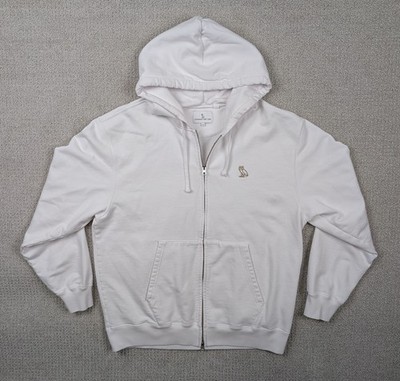 OVO October s Very Own Full Zip Hoodie Men s XL White Gold Owl Portugal Drake