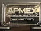 1-Ounce APMEX Bullion .999 Fine Silver Bar  In New Inclosed  Case