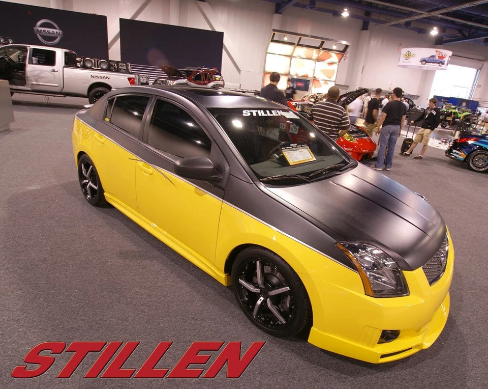 Спойлер передняя кромка STILLEN для Sentra SE-R Spec V неокрашенный 07–11 Nissan Sentra - Изображение 4 из 4
