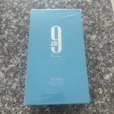 Afnan 9am Dive Eau de Parfum Spray 3.4 fl oz, Regular Size Fragrance