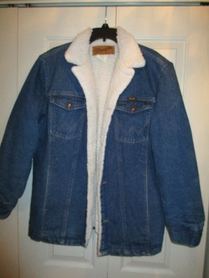 sherpa lined western jacket