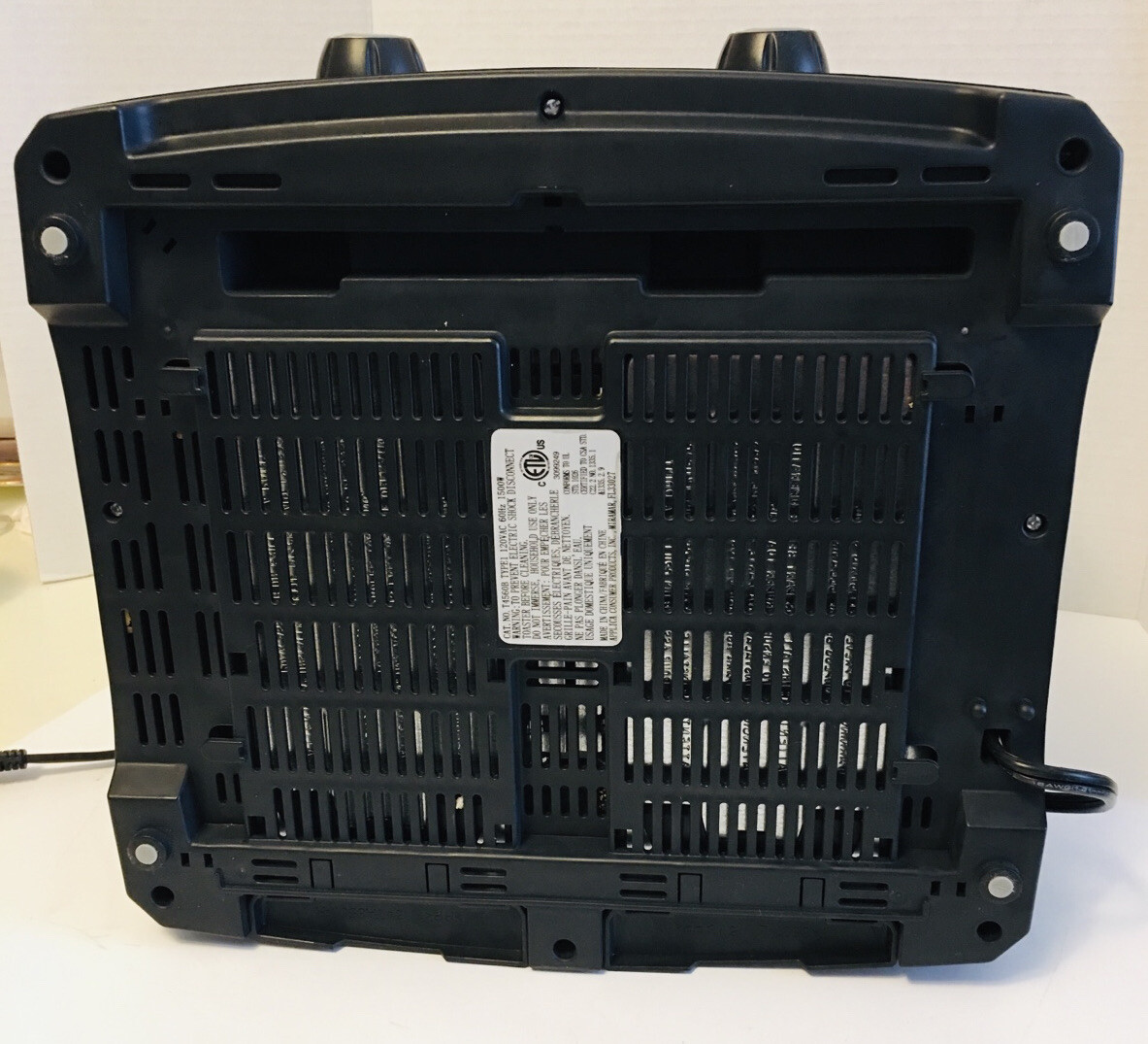 Black & Decker 4 Slice Toaster/Bagel Toaster (T4569B) Black Extra Wide