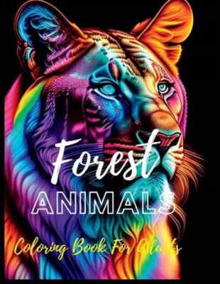 Forest Animals Coloring Book For Adults by Victor Alonso