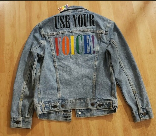 LEVIS Use Your Voice LGBTQ Rainbow Gay 