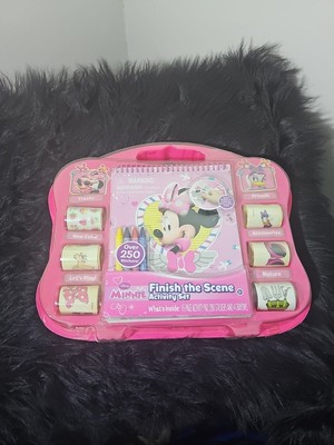 Disney Minnie  Mouse Finish The Scene Activity Set Damaged Package