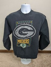 Vtg 90s Green Bay Packers NFL Crewneck Sweatshirt Men's Large USA Made 1994