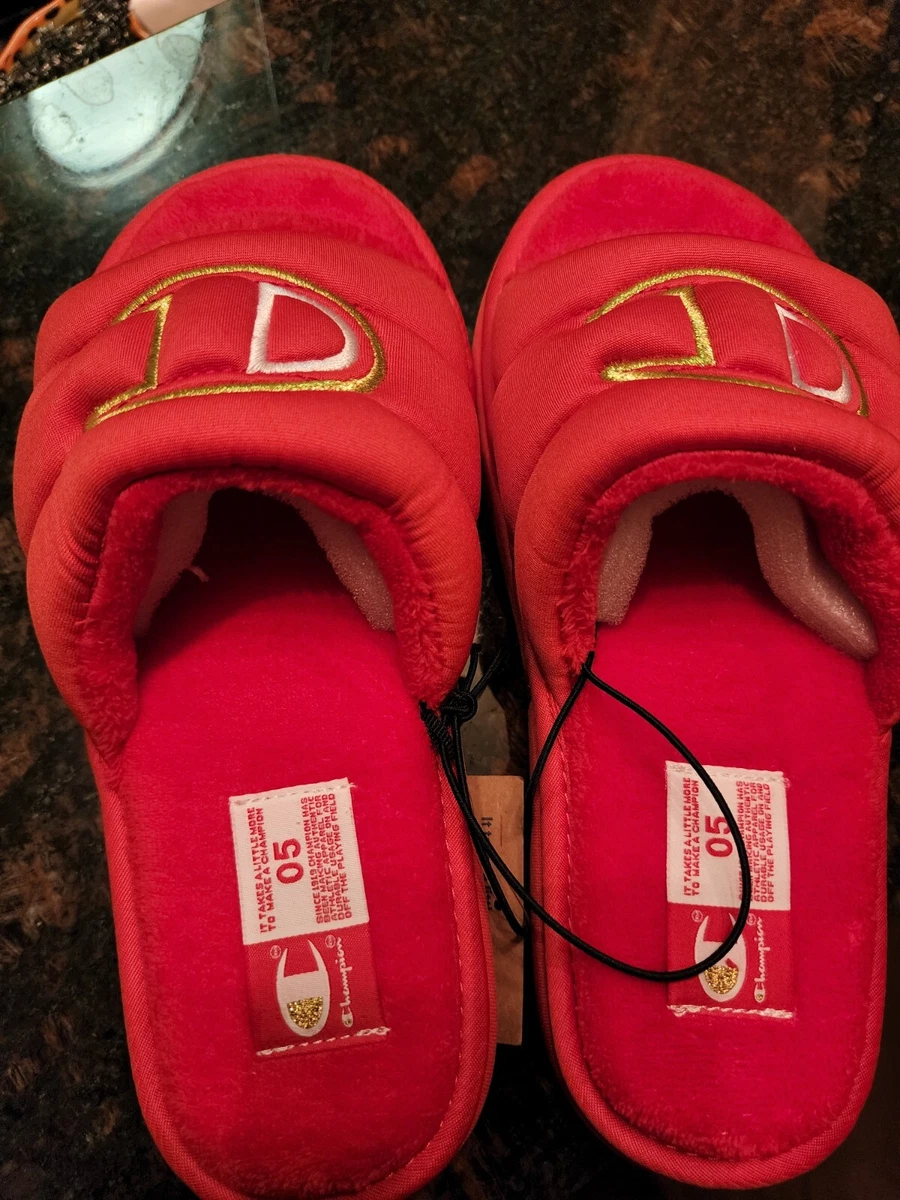 Champion brand best sale slides