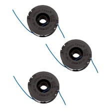 Image of 3 Trimmer Strimmer Spool & line For Einhell BG-ET 5030 ET 500/30 RT 3110 RT 5030