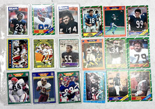 18pc Vintage Football Card Lot NFL Golic Kevin Mack Cleveland Browns 1986-89 (#9
